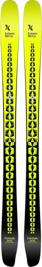 Extrem Skis Formula 88 Yellow/Black 166