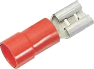 Lapp L-Ra 29 H, L-Ra 29 H, Rød, Hunkjønn, Rett, Messing, 1,5 Mm²