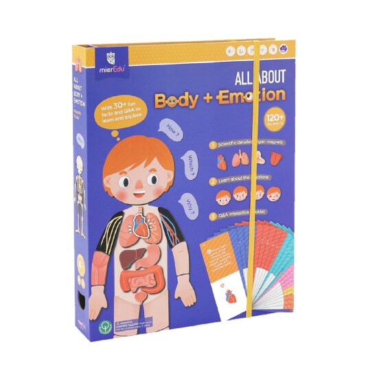 mierEdu Magnetic Learning Box All About Body and Emotion ME097