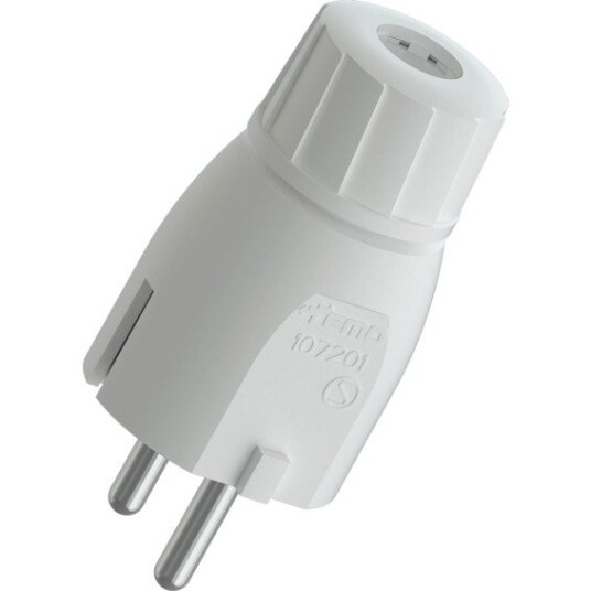 Namron Støpsel Jord Hvit Pvc Namron Støpsel Jord Hvit Pvc