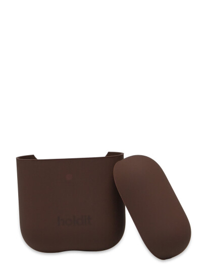 Holdit Silicone Case Airpods 1&2 - Brown - AIRPODS 1&2