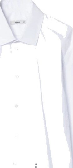 Fendi Herre Skjorter Hvit L,
