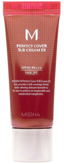Missha M Perfect Cover BB Cream SPF42 PA+++ No.25 Warm Beige 20ml