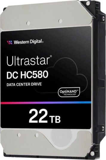 WD Ultrastar DC HC580 WUH722422AL5204 Harddisk 22 TB 3.5" SAS 7200 RPM 512 MB WD Ultrastar DC HC580 WUH722422AL5204 Harddisk 22 TB 3.5" SAS 7200 RPM 512 MB