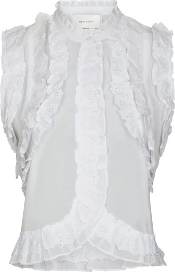 Neo Noir Dame Bluser & Skjorter Hvit S,