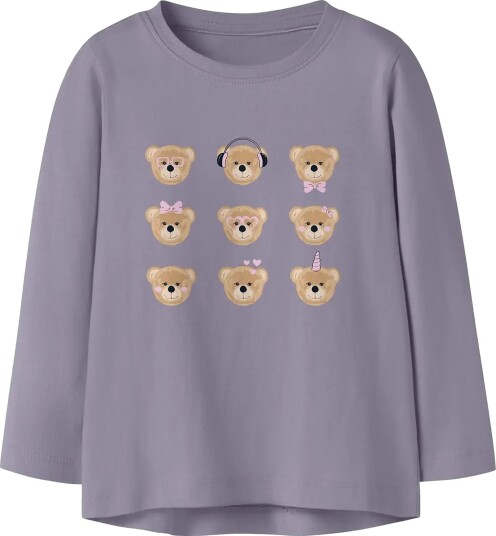 Name It Nmfviolet Ls Loose Top Purple 86