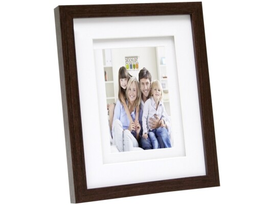 Deknudt S65kq1 Kartong Glass Tre Brun Enkel Bilderamme Bord Vegg 20 X 30 Cm Rektangulær