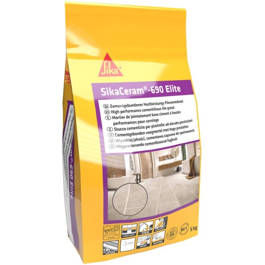Sika Flisfug Elite White 5kg Universal