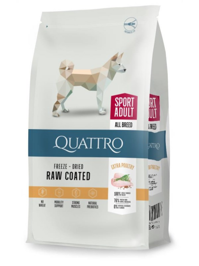 Quattro All Breed Active Adult 12Kg