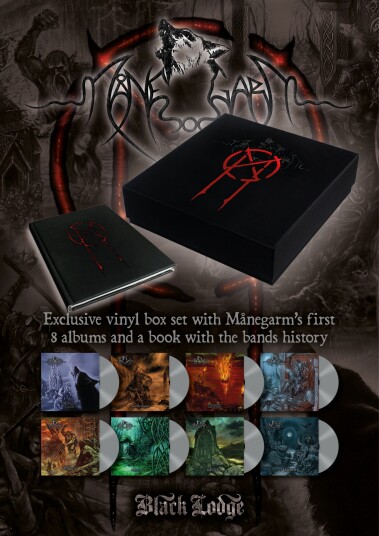 Månegarm Månegarm Boxset + Bok LP/Vinyl
