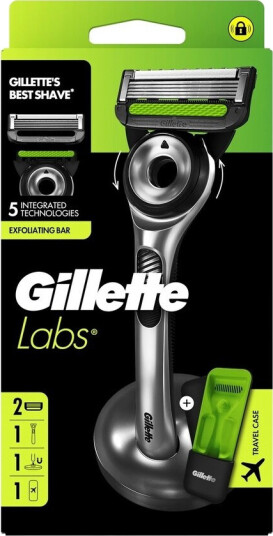 Gillette Labs With Exfoliating Bar Razor 2pcs