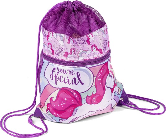 4-Girlz Gymbag 40x33 cm Polyester Med Oppheng