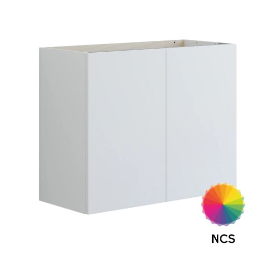 Dansani Inzo Classic Glatt Servantskap Slim 2 Dører B60 80xh64xd35cm NCS Farge / 80cm