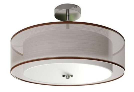 Lindby Taklampe Pikka med brun skjerm Lindby Taklampe Pikka med brun skjerm
