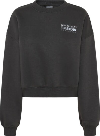 New Balance Trackside Fleece Crew Grey M