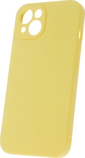 Mag Invisible Deksel for iPhone 15 Plus Silikon Pastellgul