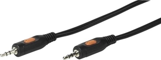 Vivanco Vvajack25mmk 3.5Mm Hankjønn 3.5Mm Hunkjønn 2,5 M Svart