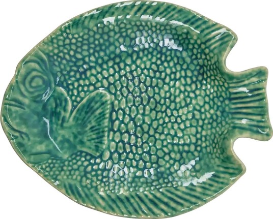 house doctor Serving Dish, Hddiva, Green - GREEN - L:27 cm.W:22 cm.H:2 cm