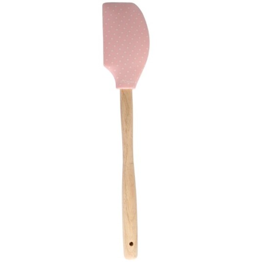 Slikkepott Rosa Med Treskaft 