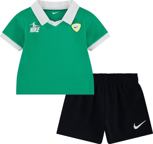 Nike Shorts Sett T skjorte/Shorts Black Nike 18 md Shorts Grønn Svart Nike Shorts Sett T skjorte/Shorts Black Nike 18 md Shorts Grønn Svart