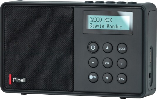 Pinell Micro portable digital radio sort Pinell Micro portable digital radio sort