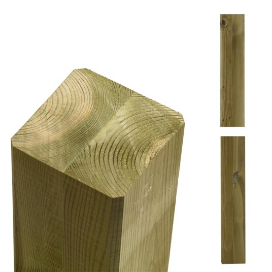 Stolpe PLUS Limt Tverrbjelke 90x90 Trykkimpregnert Stolpe PLUS Limt Tverrbjelke 90x90 Trykkimpregnert