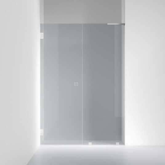 INR Iconic Nordic Rooms Dusjnisje ARC 4 Original Måltilpasset Krom / Venstre Grått Glass