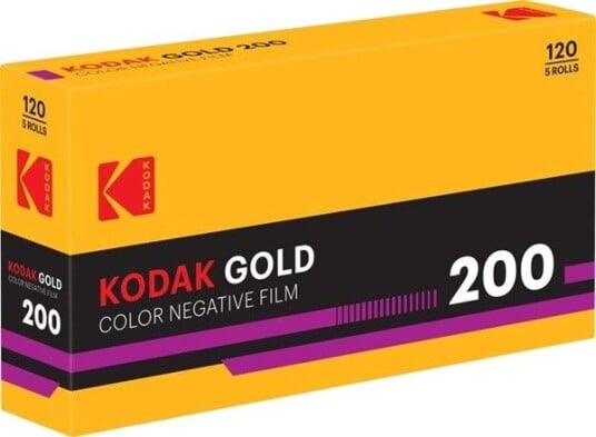 KODAK Eastman Gold 200 120-format - 5 Rolls