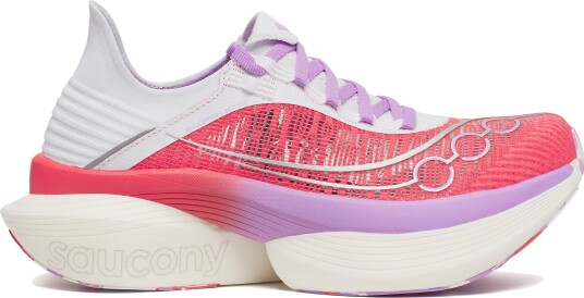 Saucony Unisex Endorphin Elite 2 Coral/white 40.5 Saucony Unisex Endorphin Elite 2 Coral/white 40.5