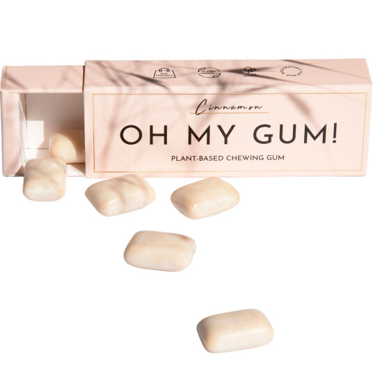 Xylitol Tyggegummi OH MY GUM! Cinnamon Flavour 19g Xylitol Tyggegummi OH MY GUM! Cinnamon Flavour 19g