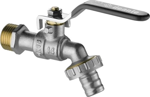 Deante Kuleventil G1/2" Krom Vfa 152L