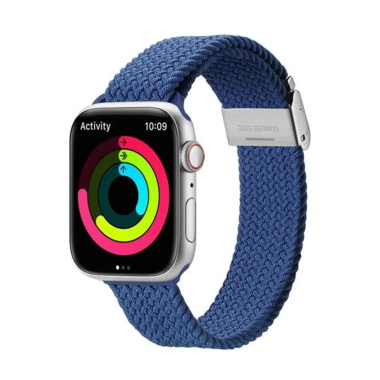 Dux Ducis Mixture Pro Stretch Reim til Apple Watch 42/44/45/49mm Blå Dux Ducis Mixture Pro Stretch Reim til Apple Watch 42/44/45/49mm Blå