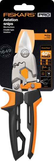 Fiskars PowerGear Bulldog Platesaks - Håndverktøy med Precision Snipping