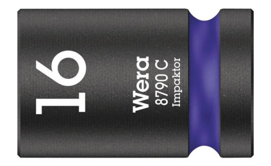 Wera 05004573001 Pistolnøkkelinnsats 16 Mm 1 Stk. 1/2 Wera 05004573001 Pistolnøkkelinnsats 16 Mm 1 Stk. 1/2