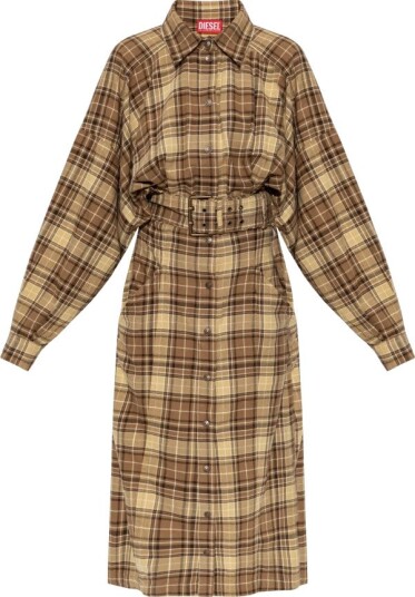Diesel Dame Kjoler Brun S,