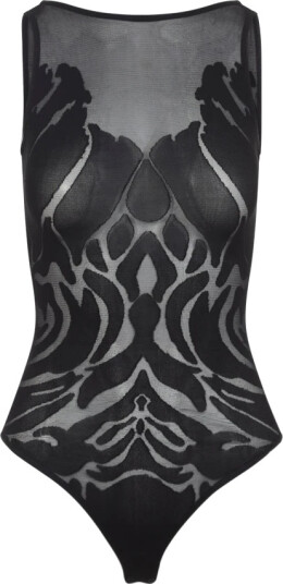 Wolford Dame Topper Svart S,