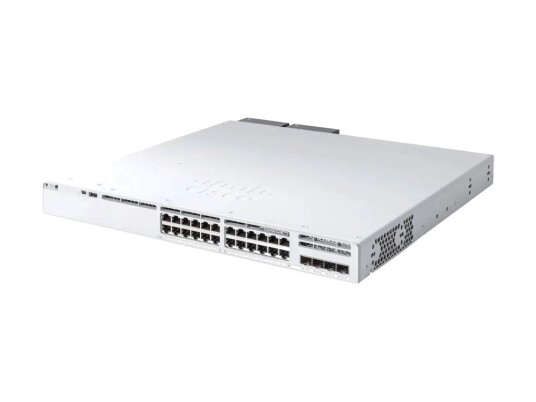 Cisco Catalyst 9300L Mini   Network Advantage   Switch   L3   Styrt   24 X 10/100/1000 Upoe + 4 X 25 Gigabit Sfp Opplink   Rackmonterbar   Upoe