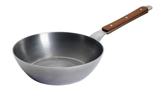 Woll Carboon Steel sautépanne 24 cm stål Woll Carboon Steel sautépanne 24 cm stål
