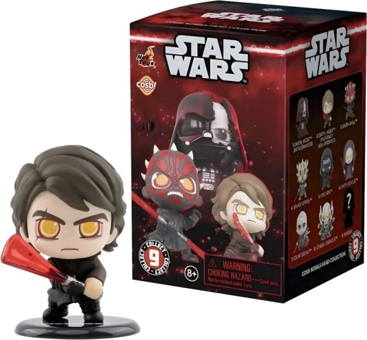 Star Wars Cosbi Mini Figures Dark Side Blind Box 8 cm
