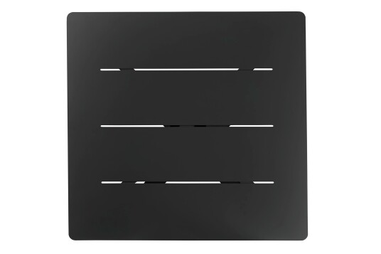 Brafab Avila bordplate Svart 70 x 70 cm Svart