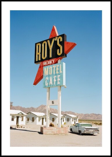 Mojave Desert California IV on Film Plakat Plakat / 70x100cm
