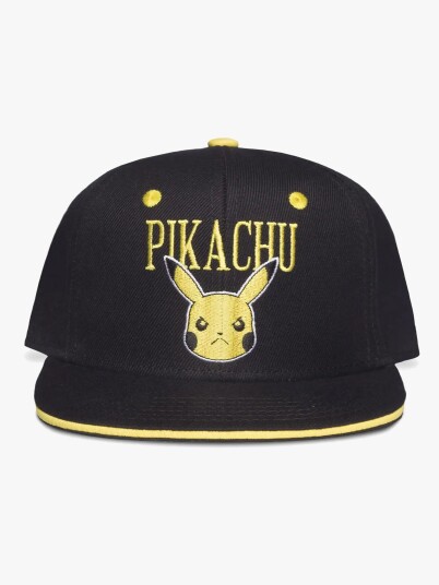 Pokémon Snapback caps Angry Pika