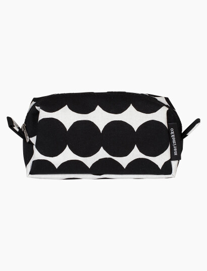 Marimekko Home Tiise Räsymatto Cosmetic Bag - Black - 18X9X7CM