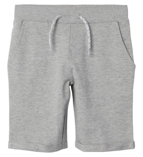 Name It Vermo shorts til barn og ungdom grey melange