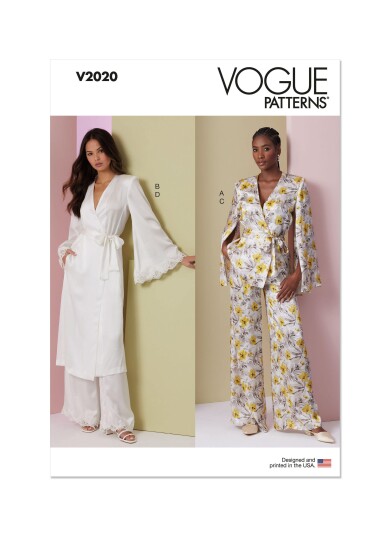 Vogue 2020 - Nattøy/Lounge-set Y5 (18-20-22-24-26)