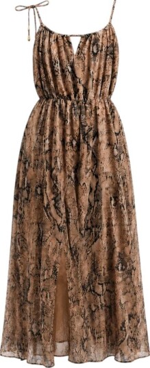 Just Cavalli Dame Kjoler Beige 2XS,
