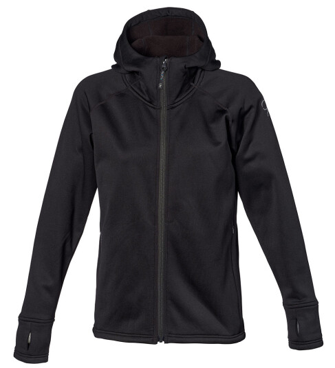 Isbjörn of Sweden Teen Panda Hoodie 134/140, Black