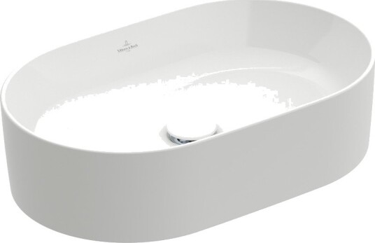 VILLEROY & BOCH COLLARO SERVANT C+ OVAL 56X36 HVIT ALPIN