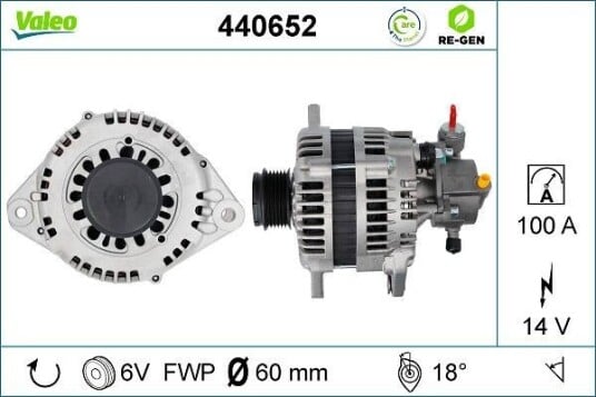 Dynamo VALEO 440652 Dynamo VALEO 440652