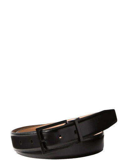 Calvin Klein Square Buckle Smooth 32Mm Adj - Black - 115 Calvin Klein Square Buckle Smooth 32Mm Adj - Black - 115